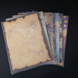 NIP Deco 8.5"x 11" Decorative Printer Paper 7 Packages w/ 20 Sheets per Package